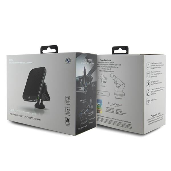 BMW BMMWCCDTPK 15W induction holder for glass/grille black/black MagSafe Signature Edition - Cell phone cases