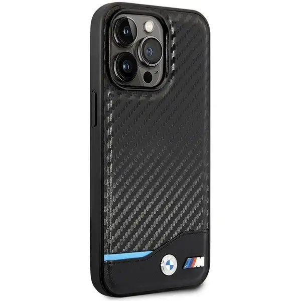 BMW Carbon MagSafe iPhone 14 Pro Case - Black - Cell phone cases and covers<<<HurtelXML