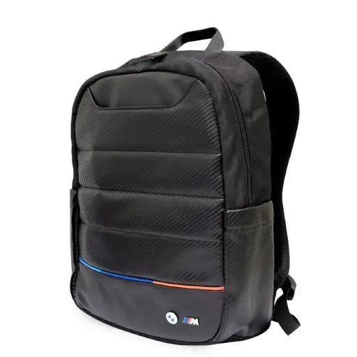BMW Carbon&Nylon Tricolor 16’’ backpack - black - Laptop bags<<<HurtelXML