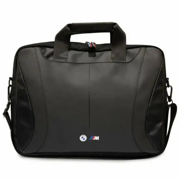 BMW Carbon&Perforated bag for a 16’’ laptop - black - Laptop bags<<<HurtelXML