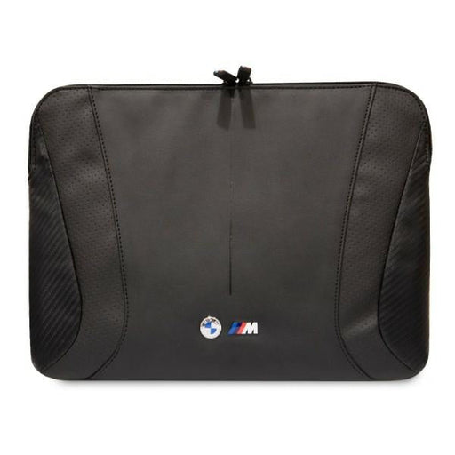 BMW Carbon&Perforated sleeve for a 16’’ laptop - black - Laptop bags<<<HurtelXML