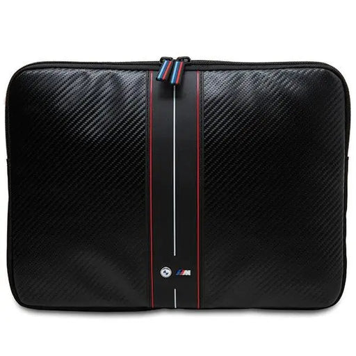 BMW Carbon & Red Stripe sleeve for a 16’’ laptop - black - Laptop bags<<<HurtelXML