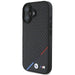 BMW Carbon Tricolor Line MagSafe iPhone 16 Plus Case - Black - Cell phone cases and covers<<<HurtelXML