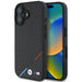 BMW Carbon Tricolor Line MagSafe iPhone 16 Plus Case - Black - Cell phone cases and covers<<<HurtelXML