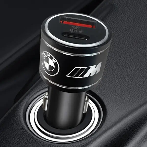 BMW charger BMCCMUSBCK PD-QC 3.0 20W Fast Charge black/black M Edition - Cell phone USB charger<<<HurtelXML