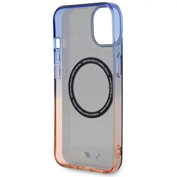 BMW Gradient Bumper MagSafe case for iPhone 14 Plus - gray - Cell phone cases and covers<<<HurtelXML