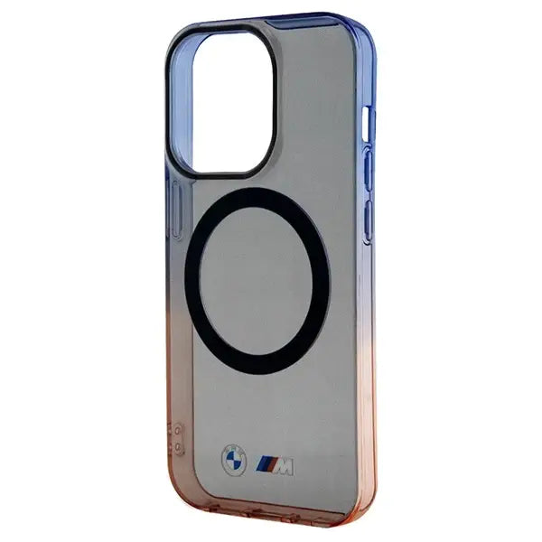 BMW Gradient Bumper MagSafe case for iPhone 15 Pro - gray - Cell phone cases and covers<<<HurtelXML