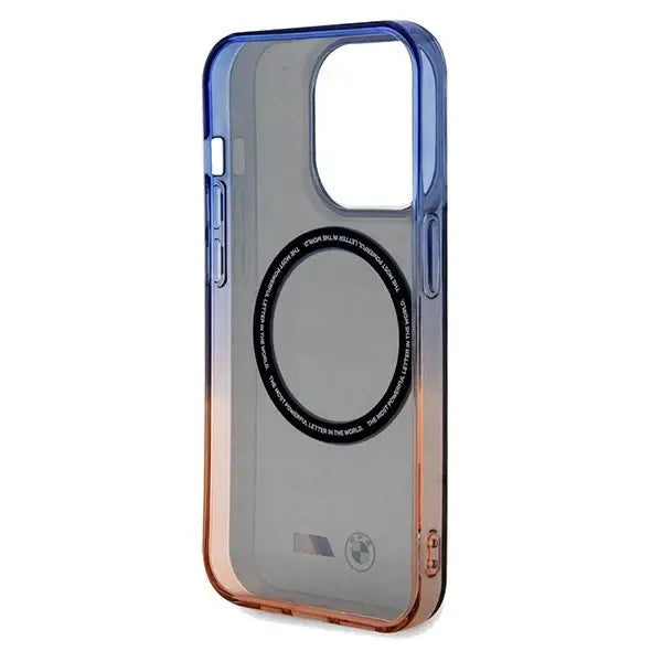 BMW Gradient Bumper MagSafe case for iPhone 15 Pro - gray - Cell phone cases and covers<<<HurtelXML