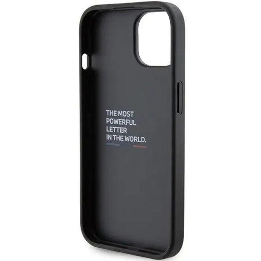 BMW Grip Stand Smooth & Carbon case for iPhone 15 - black - Cell phone cases and covers<<<HurtelXML
