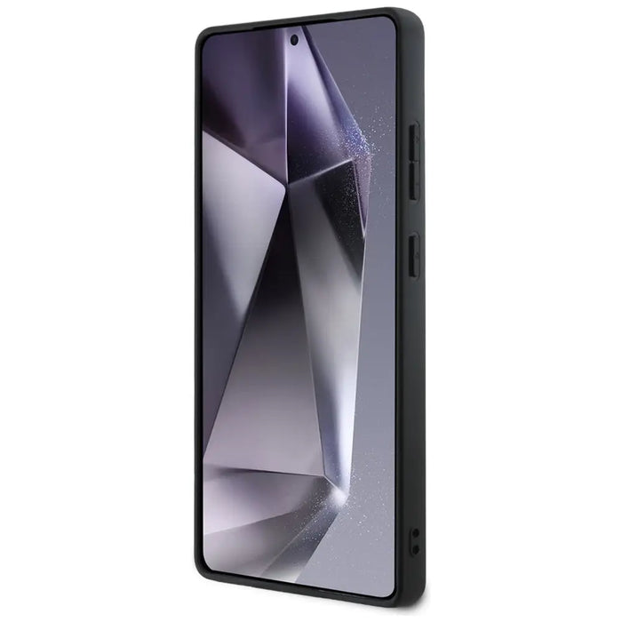 BMW Leather Big Wordmark Case for Samsung Galaxy S25 Ultra - Black - Cell phone cases and covers<<<HurtelXML