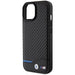 BMW Leather Carbon case for iPhone 15 - black - Cell phone cases and covers<<<HurtelXML