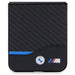 BMW Leather Carbon case for Samsung Galaxy Z Flip 5 - black - Cell phone cases and covers<<<HurtelXML