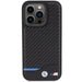 BMW Leather Carbon MagSafe iPhone 15 Pro Max Case - Black - Cell phone cases and covers<<<HurtelXML