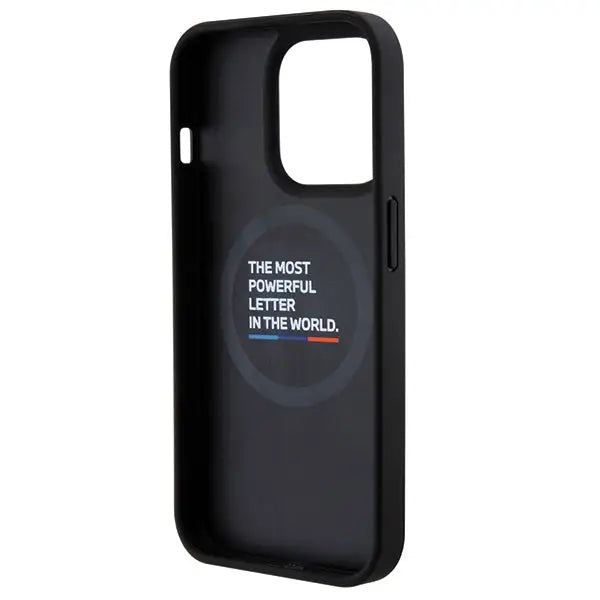 BMW Leather Carbon MagSafe iPhone 15 Pro Max Case - Black - Cell phone cases and covers<<<HurtelXML