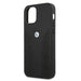BMW Leather Curve Perforate Case for iPhone 12 / iPhone 12 Pro - Black - Cell phone cases and covers<<<HurtelXML