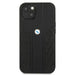 BMW Leather Curve Perforate Case for iPhone 13 mini - Black - Cell phone cases and covers<<<HurtelXML