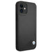 BMW Leather Deboss case for iPhone 12 mini - black - Cell phone cases and covers<<<HurtelXML