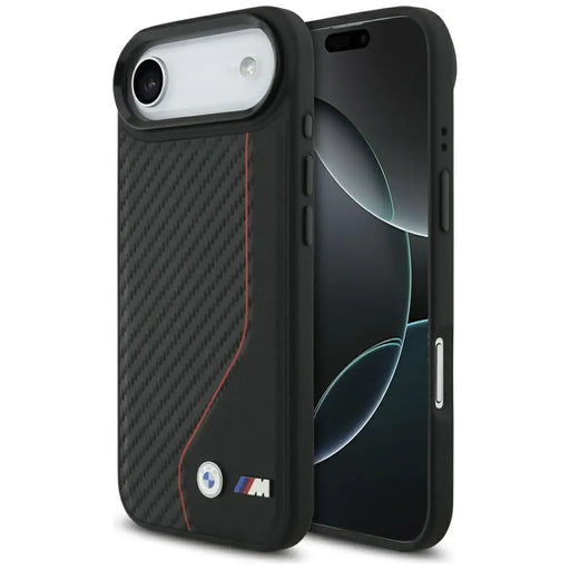 BMW M Carbon Line & Logo MagSafe Case for iPhone Air - Red - Cell phone cases and covers<<<HurtelXML