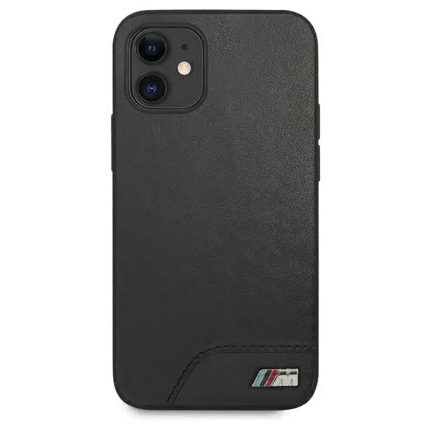 BMW M Collection Smooth PU Case for iPhone 12 mini - Black - Cell phone cases and covers<<<HurtelXML