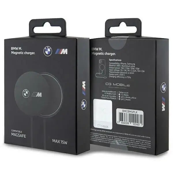 BMW M Edition 15W inductive charger with MagSafe - black - Cell phone cases and covers<<<HurtelXML