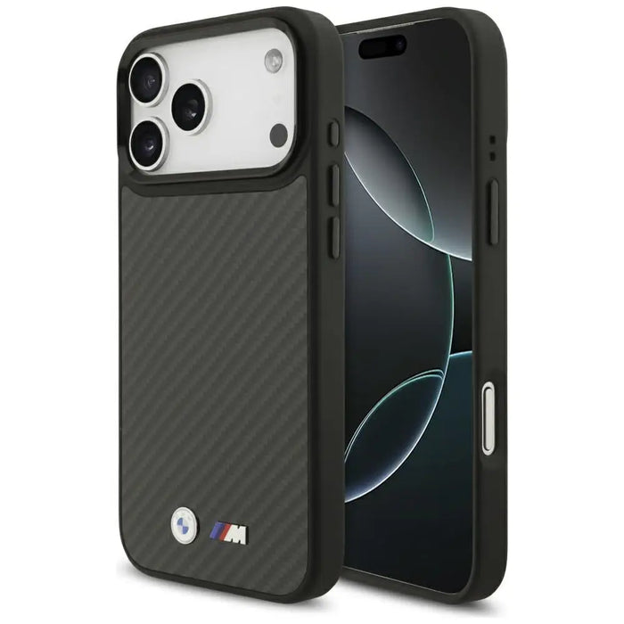 BMW M Kevlar Matt MagSafe Case for iPhone 17 Pro Max - Black - Cell phone cases and covers<<<HurtelXML