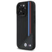 BMW M Meshed Tricolor Stripes MagSafe Case for iPhone 16 Pro - Black - Cell phone cases and covers<<<HurtelXML
