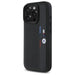 BMW M Perforated Tricolor Detail Line iPhone 16 Pro Case - Black - Cell phone cases and covers<<<HurtelXML