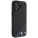 BMW M Perforated Tricolor Line MagSafe Case for iPhone 16 Plus - Black - Cell phone cases and covers<<<HurtelXML