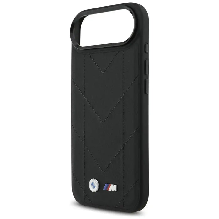 BMW M Quilted Logo MagSafe Case for iPhone 17 Air - Black - Cell phone cases and covers<<<HurtelXML