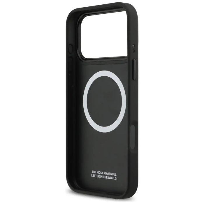 BMW M Quilted Logo MagSafe case for iPhone 17 Pro Max - graphite - Cell phone cases and covers<<<HurtelXML