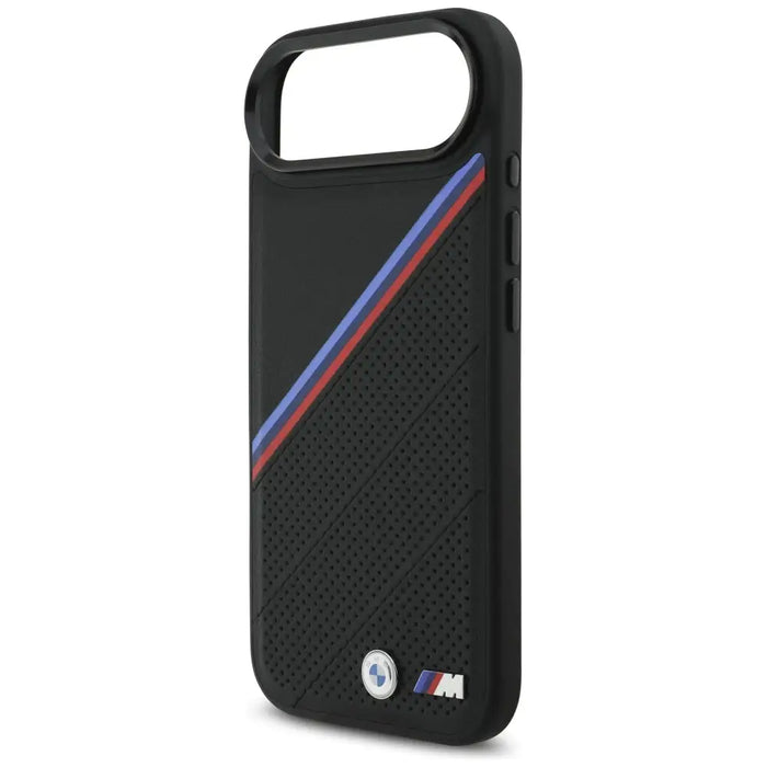 BMW M Tricolor Metal Logo MagSafe Case for iPhone 17 Air - Black - Cell phone cases and covers<<<HurtelXML
