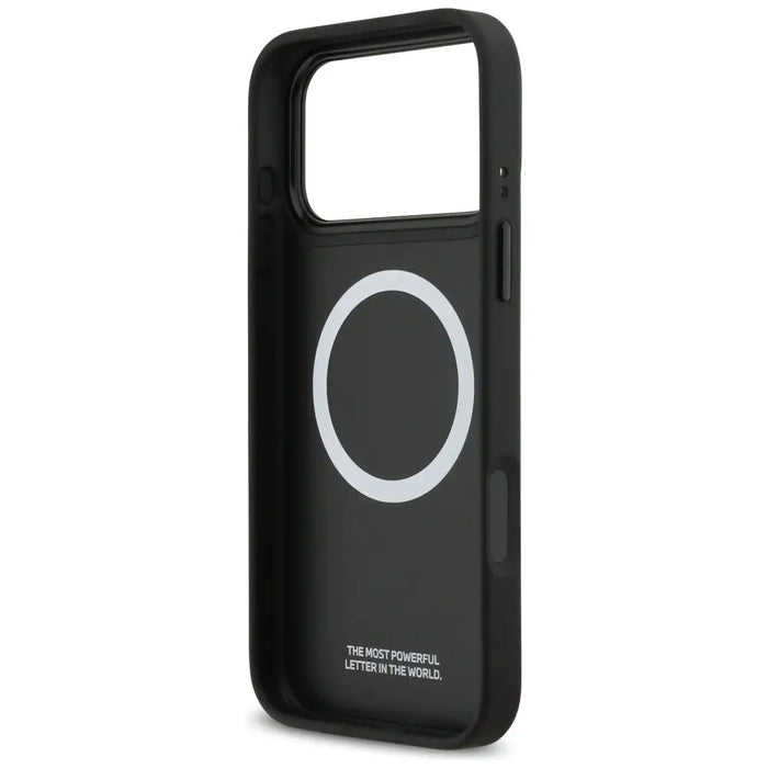 BMW M Tricolor Metal Logo MagSafe Case for iPhone 17 Pro Max - Gray - Cell phone cases and covers<<<HurtelXML