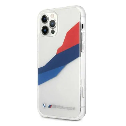 BMW Motorsport Tricolor Case for iPhone 12 Pro Max - Transparent - Cell phone cases and covers<<<HurtelXML