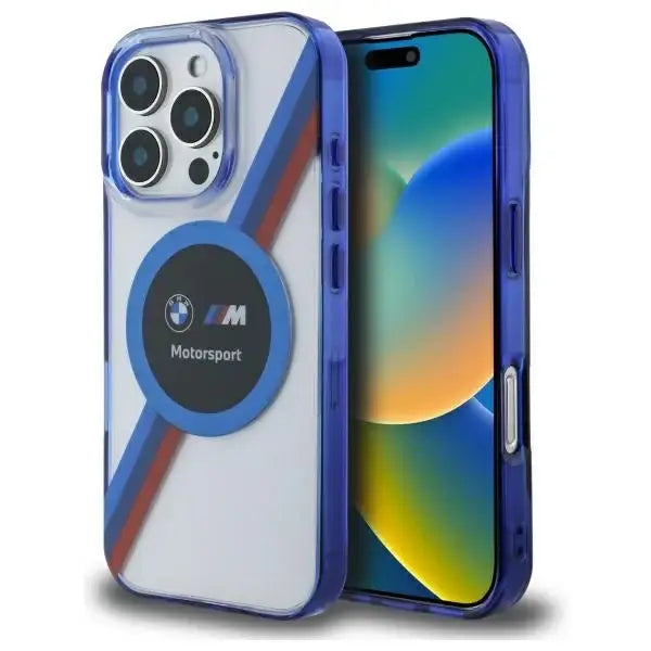 BMW Motosport IML Circle MagSafe Case for iPhone 16 Pro - Clear - Cell phone cases and covers<<<HurtelXML
