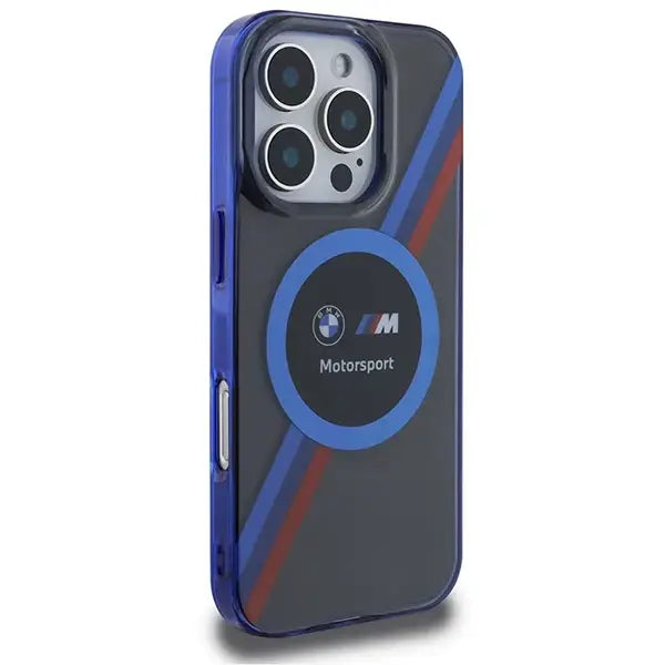BMW Motosport IML Circle MagSafe Case for iPhone 16 Pro Max - Black - Cell phone cases and covers<<<HurtelXML