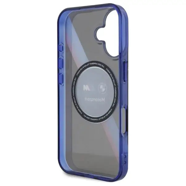 BMW Motosport IML Circle MagSafe iPhone 16 Case - Black - Cell phone cases and covers<<<HurtelXML
