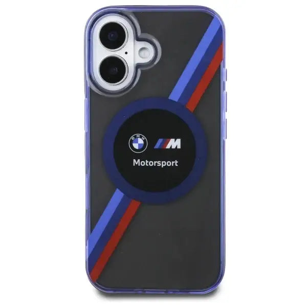 BMW Motosport IML Circle MagSafe iPhone 16 Case - Black - Cell phone cases and covers<<<HurtelXML