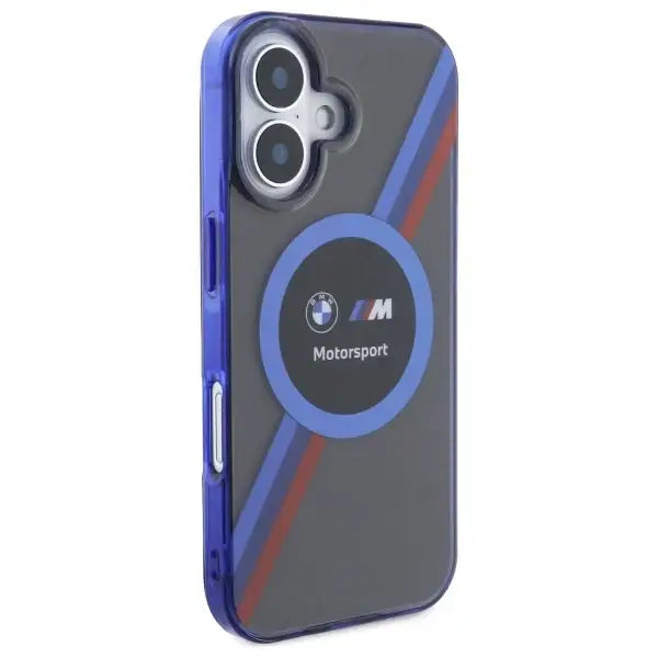 BMW Motosport IML Circle MagSafe iPhone 16 Case - Black - Cell phone cases and covers<<<HurtelXML
