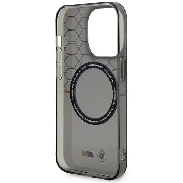 BMW Pattern MagSafe case for iPhone 15 Pro Max - gray - Cell phone cases and covers<<<HurtelXML