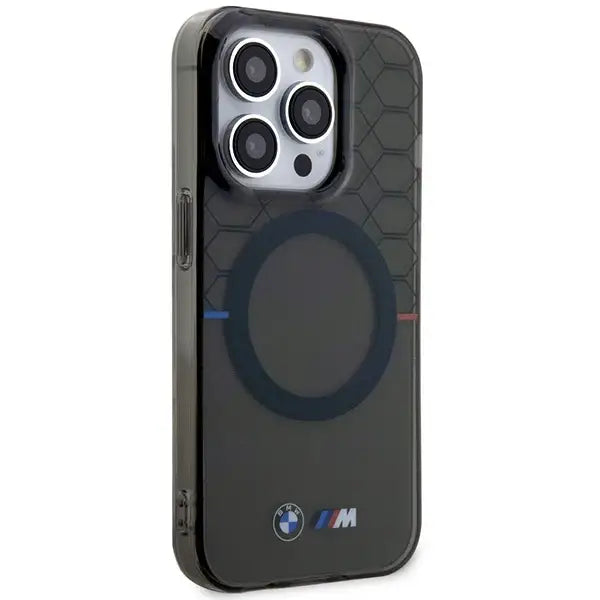 BMW Pattern MagSafe case for iPhone 15 Pro Max - gray - Cell phone cases and covers<<<HurtelXML