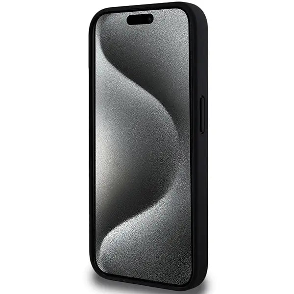 BMW Perforated Tricolor Line case for iPhone 15 Pro Max - black - Cell phone cases and covers<<<HurtelXML