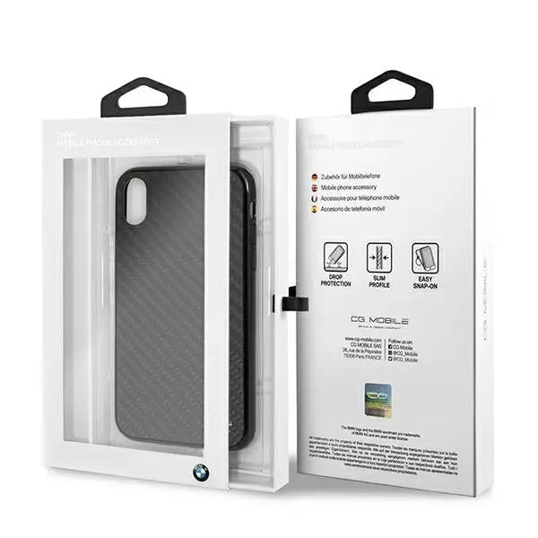 BMW Siganture Carbon iPhone Xr Case - Black - Cell phone cases and covers<<<HurtelXML