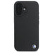 BMW Sign Leather Diamond Metal Logo MagSafe iPhone 16 Case - Black - Cell phone cases and covers<<<HurtelXML