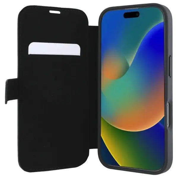 BMW Signature Leather Wordmark Case for iPhone 16 Pro - Black - Cell phone cases and covers<<<HurtelXML
