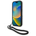 BMW Signature Leather Wordmark Cord case for iPhone 16 Pro Max - black - Cell phone cases and covers<<<HurtelXML