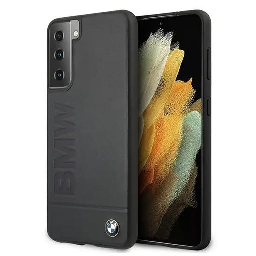 BMW Signature Logo Imprint Case for Samsung Galaxy S21+ - Navy Blue - Cell phone cases and covers<<<HurtelXML