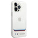 BMW Transparent Center Case for iPhone 14 Pro Max 6.7’’ - White - Cell phone cases and covers<<<HurtelXML