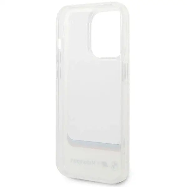 BMW Transparent Center Case for iPhone 14 Pro Max 6.7’’ - White - Cell phone cases and covers<<<HurtelXML