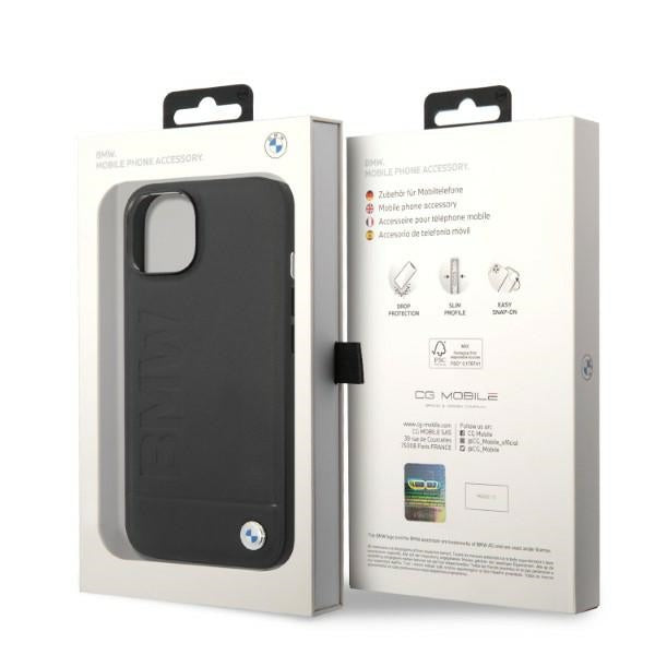 Case BMW BMHMP14MSLLBK iPhone 14 Plus 6.7 "black / black hardcase Signature Logo Imprint Magsafe