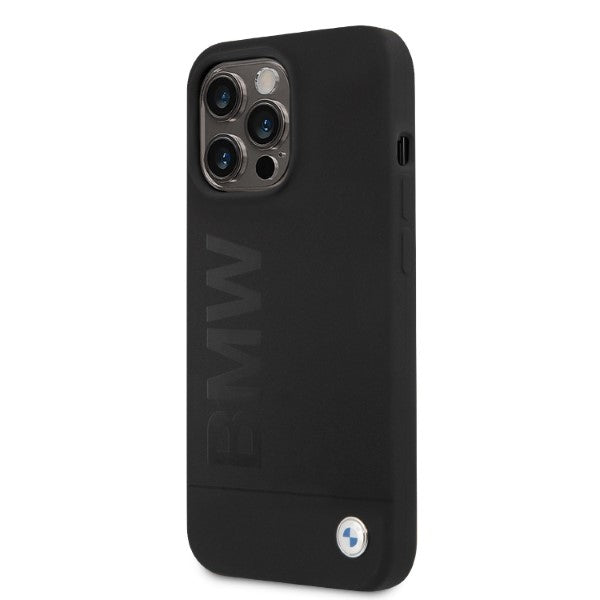 BMW Silicone Signature Logo MagSafe case for iPhone 13 Pro / iPhone 13 - black